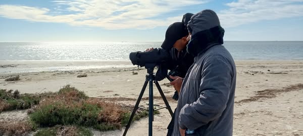 activités périodiques de suivi  à l’AMCP kneis , Suivi aviaire: Recensement annuelle des Oiseaux d’eau janvier 2025 , Suivi des paramètres physico-chimiques