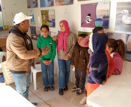 L’ACG a organisé une session de sensibilisation au profit des enfants de khawela dans le cadre de la classe de la biodiversité